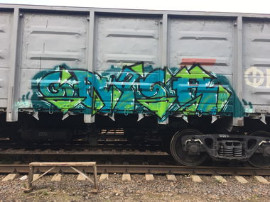 Graffiti Train - Photo by 5483r143 - freight (2019)
