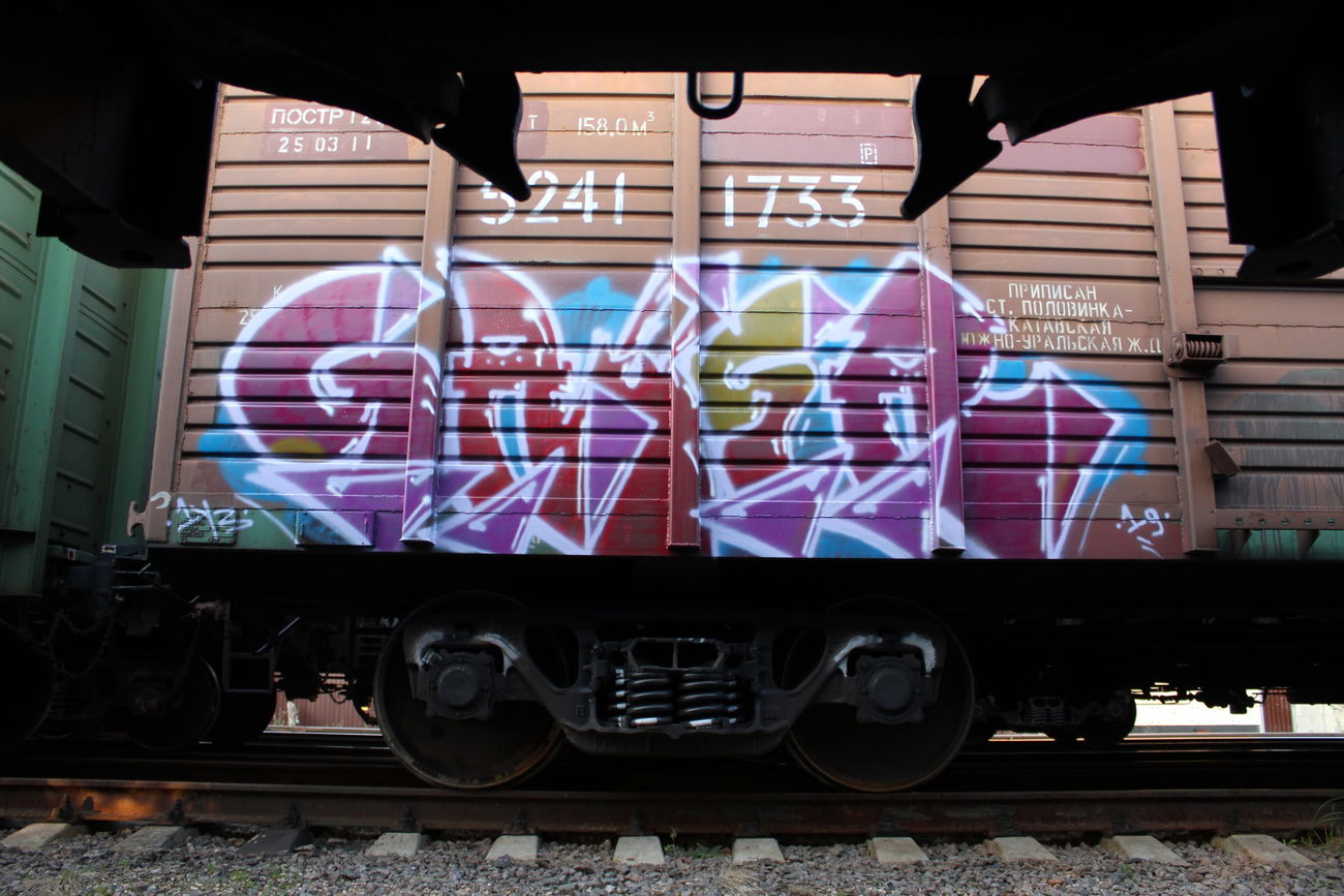 Graffiti Train - Photo by 5483r143 (2019)