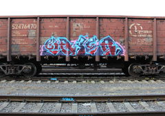 Graffiti Train - Photo by 5483r143 - fr8 (2019)