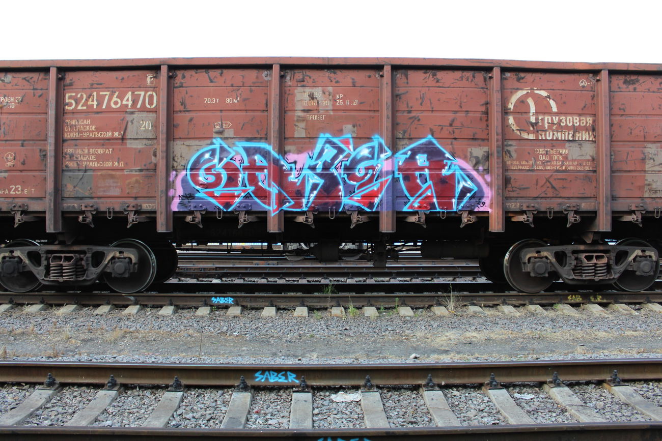 Graffiti Train - Photo by 5483r143 - fr8 (2019)