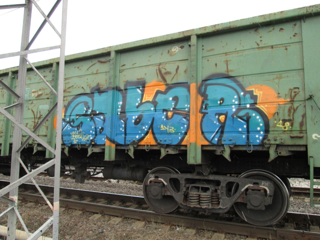 Graffiti Train - Photo by 5483r143 - freight (2019)