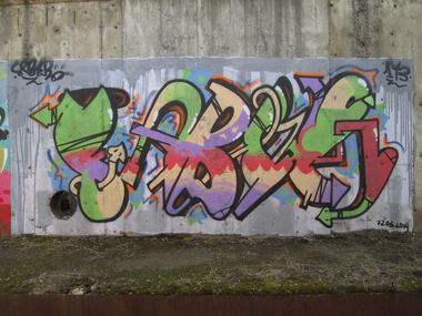 Graffiti Wall - Photo by 5483r143 (2014)