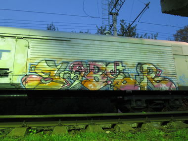 Graffiti Train - Photo by 5483r143 - freight (2016)