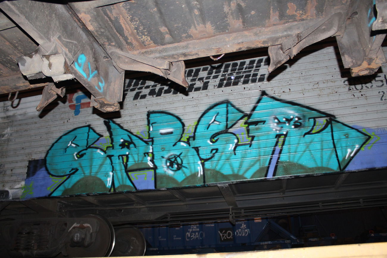 Graffiti Train - Photo by 5483r143 - Freight, fr8 (2021)