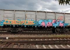 Graffiti Train - Photo by 5483r143 - Freight, fr8 (2023)