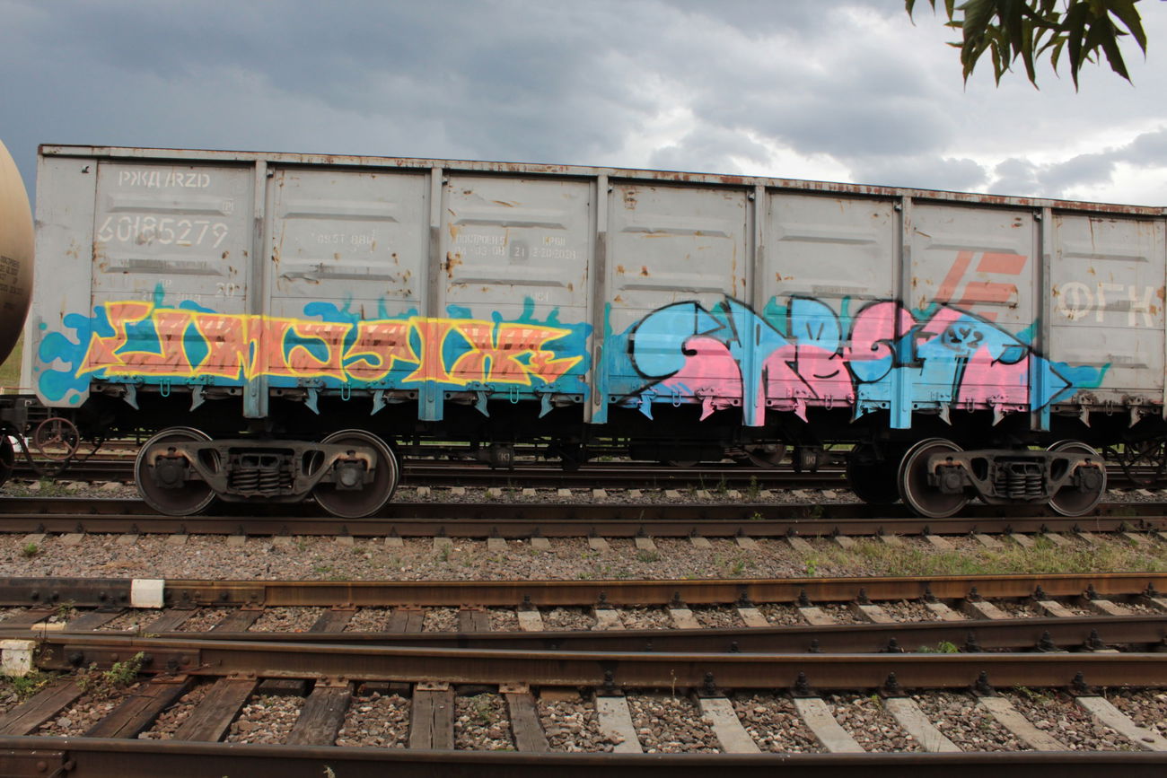 Graffiti Train - Photo by 5483r143 - Freight, fr8 (2023)