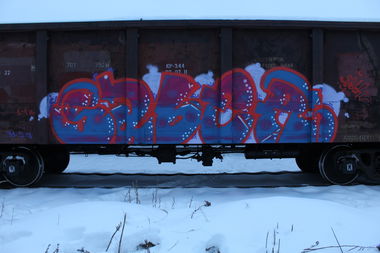 Graffiti Train - Photo by 5483r143 - freight (2018)