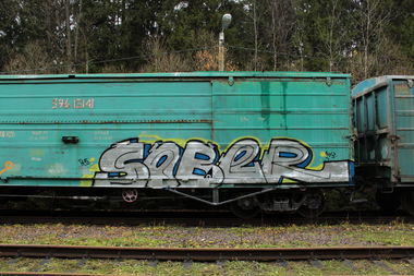 Graffiti Train - Photo by 5483r143 - fr8, freighttraingraffiti, chrome (2025)