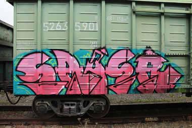 Graffiti Train - Photo by 5483r143 - FREIGHT (2019)