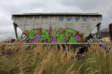 Graffiti Train - Photo by 5483r143 - freight (2020)