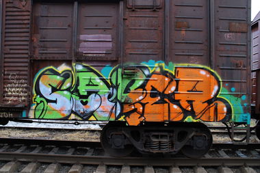 Graffiti Train - Photo by 5483r143 - freight (2017)