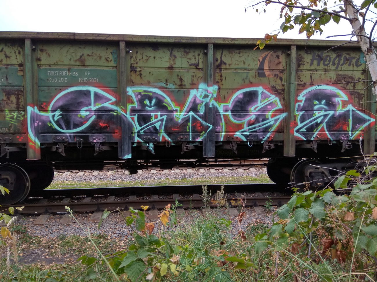 Graffiti Train - Photo by 5483r143 - freight (2019)