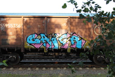 Graffiti Train - Photo by 5483r143 (2019)
