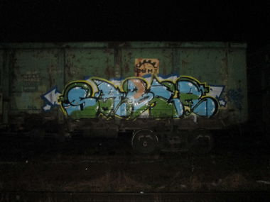 Graffiti Train - Photo by 5483r143 - freight (2017)