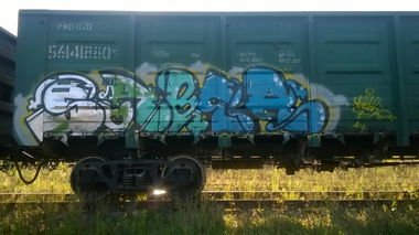Graffiti Train - Photo by 5483r143 - freight (2017)