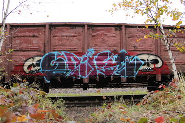 Graffiti Train - Photo by 5483r143 - fr8 (2019)