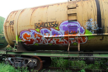Graffiti Train - Photo by 5483r143 - freight (2017)