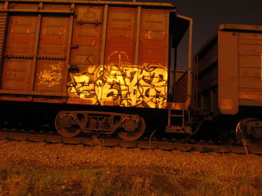 Graffiti Train - Photo by 5483r143 - freight (2016)