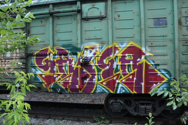Graffiti Train - Photo by 5483r143 - FREIGHT (2019)
