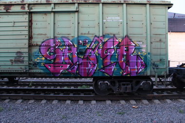 Graffiti Train - Photo by 5483r143 - freight (2019)