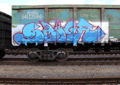 Graffiti Train - Photo by 5483r143 - fr8 (2020)