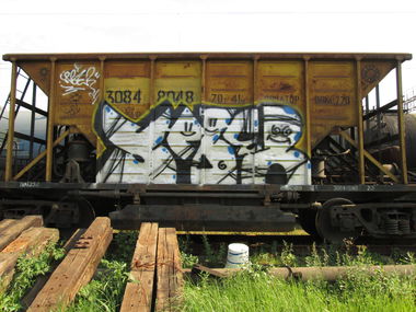 Graffiti Train - Photo by 5483r143 - freight (2015)
