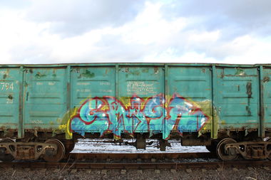 Graffiti Train - Photo by 5483r143 - freight (2020)