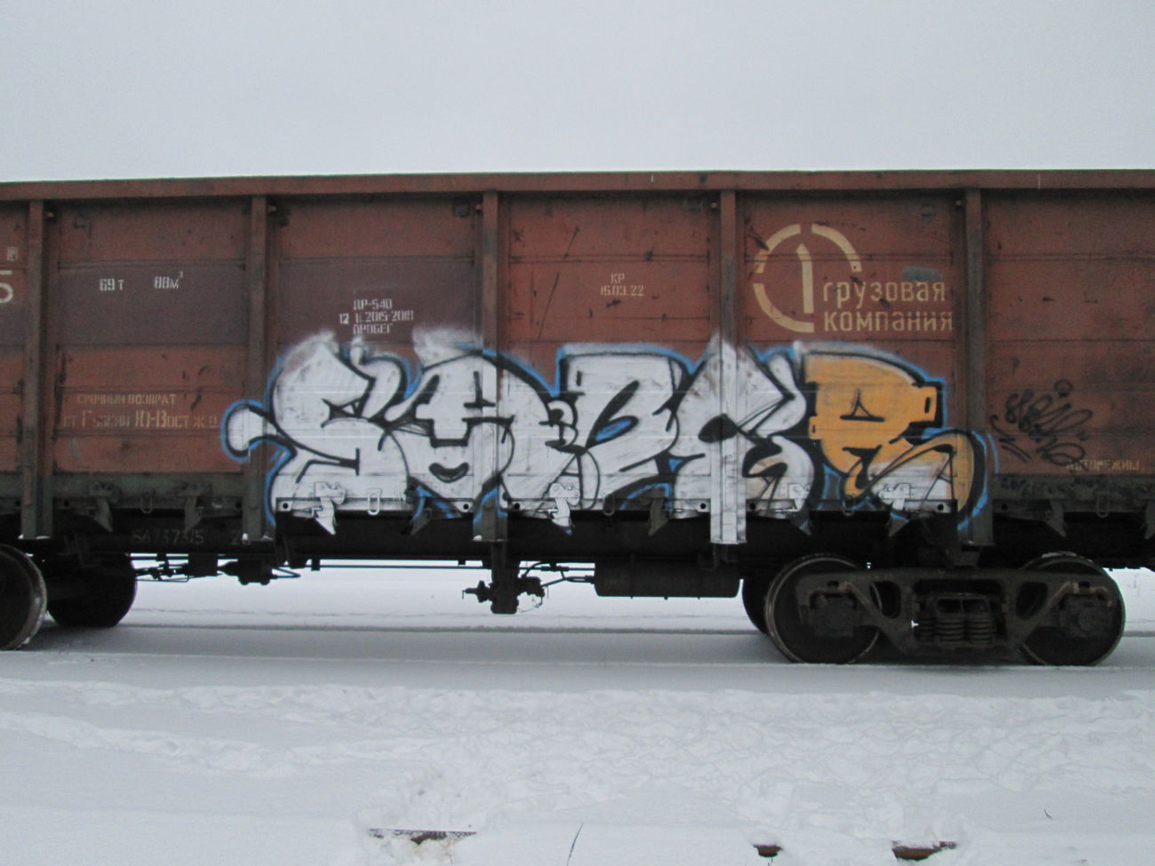 Graffiti Train - Photo by 5483r143 - freight (2016)