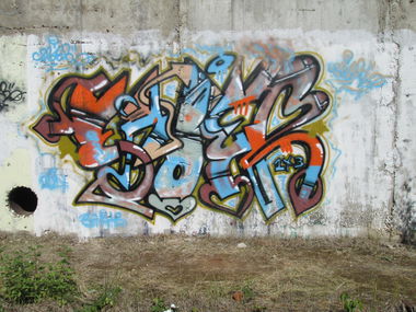 Graffiti Wall - Photo by 5483r143 (2014)