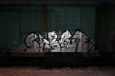 Graffiti Train - Photo by 5483r143 - fr8, freight, freightgraffiti (2023)