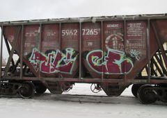 Graffiti Train - Photo by 5483r143 - freight (2019)