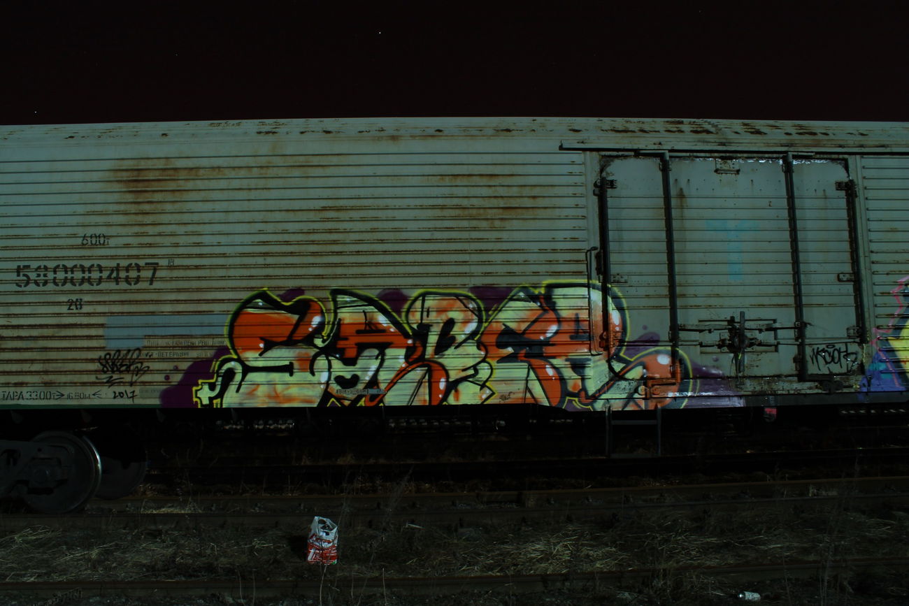 Graffiti Train - Photo by 5483r143 - freight (2017)