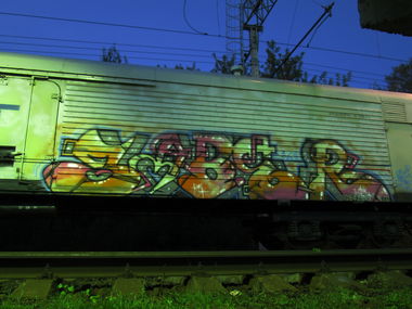 Graffiti Train - Photo by 5483r143 - fr8, fr8graffiti (2016)