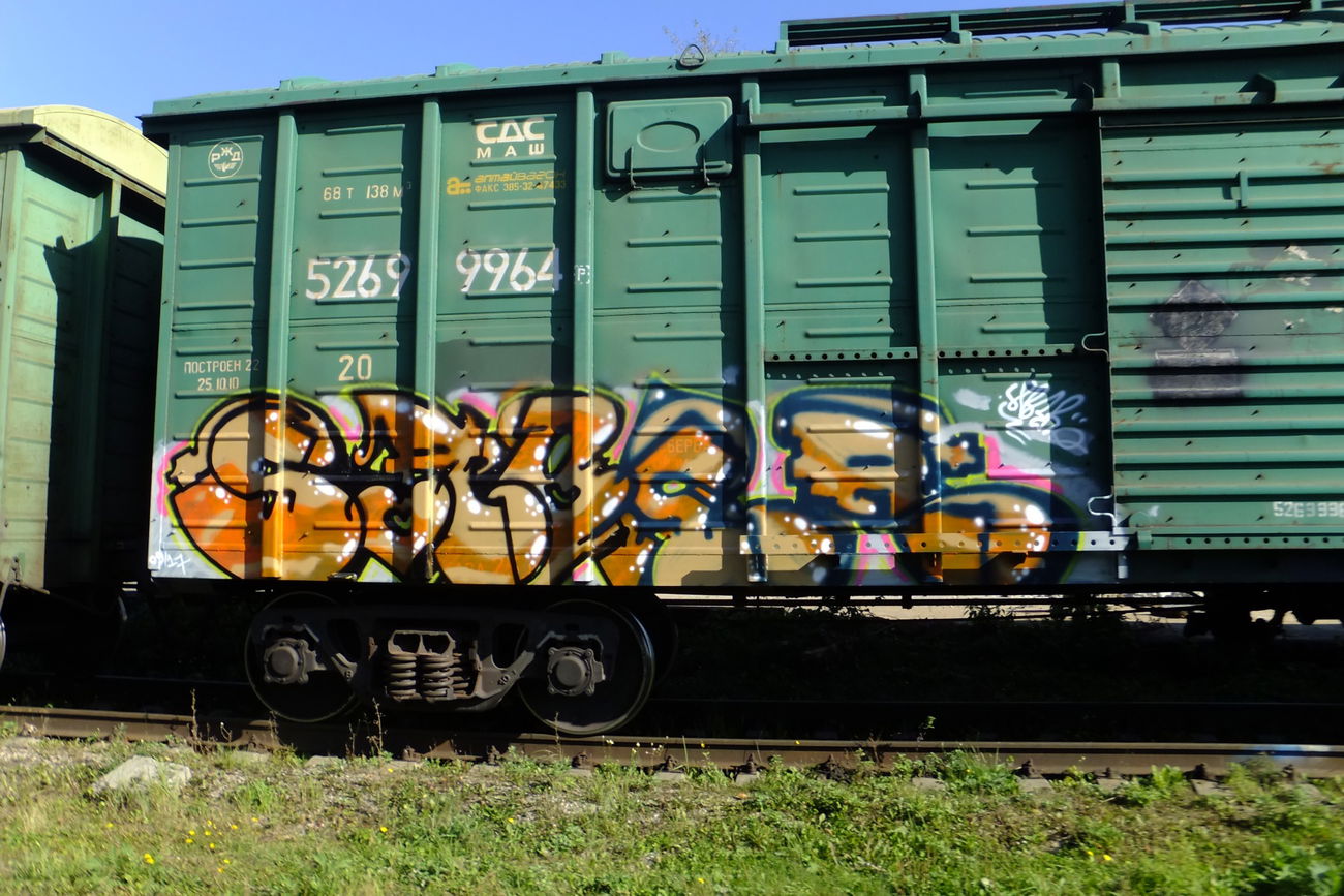 Graffiti Train - Photo by 5483r143 - freight (2017)