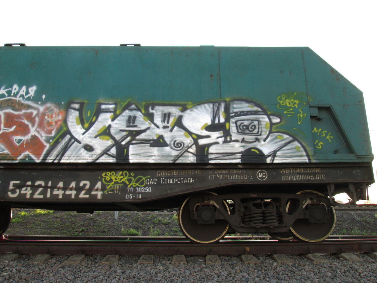 Graffiti Train - Photo by 5483r143 - freight (2015)