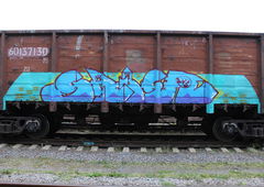 Graffiti Train - Photo by 5483r143 - freight (2020)