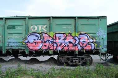 Graffiti Train - Photo by 5483r143 - freight (2017)