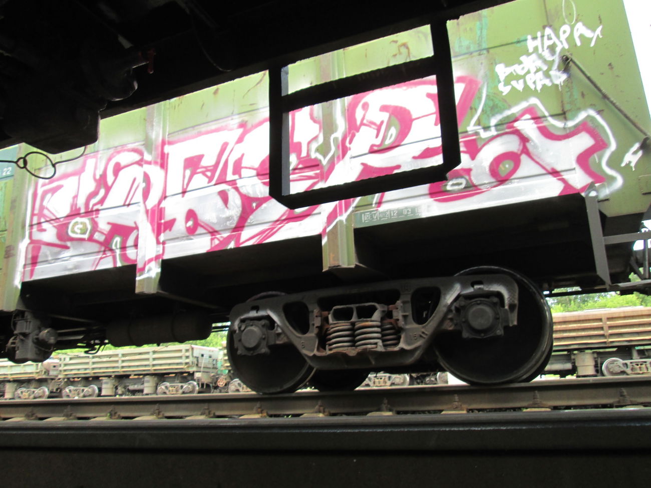 Graffiti Train - Photo by 5483r143 - freight (2016)