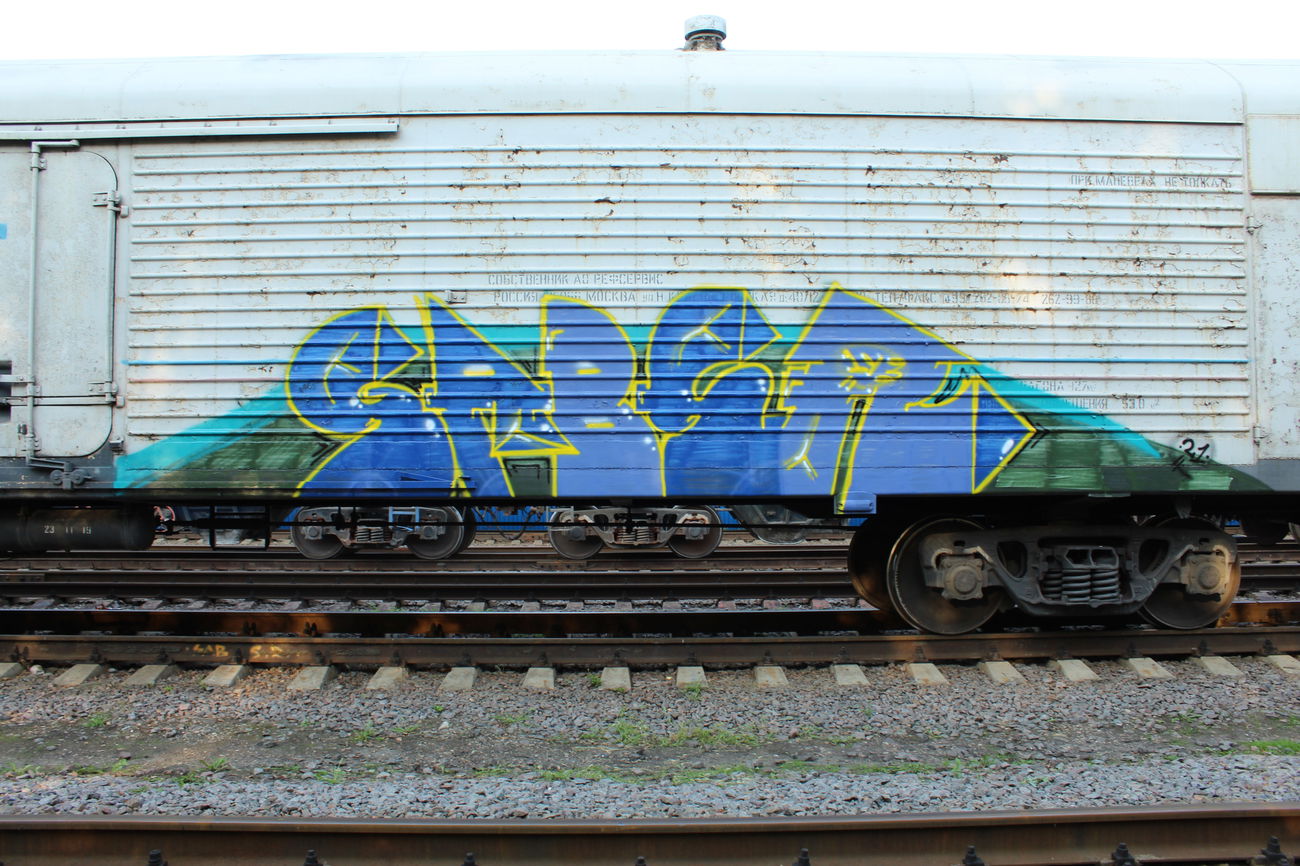 Graffiti Train - Photo by 5483r143 - fr8, fr8graffiti (2016)