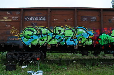 Graffiti Train - Photo by 5483r143 - freight (2017)