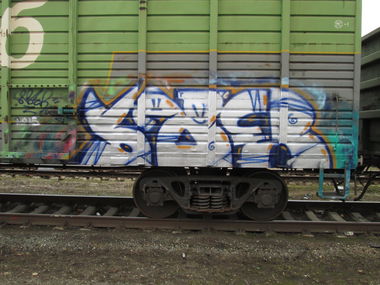 Graffiti Train - Photo by 5483r143 - freight (2015)