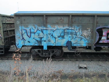 Graffiti Train - Photo by 5483r143 - freight (2015)