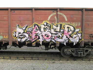 Graffiti Train - Photo by 5483r143 - freight (2016)