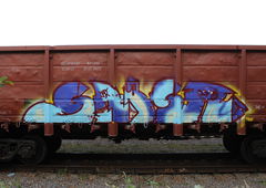 Graffiti Train - Photo by 5483r143 - freight (2020)
