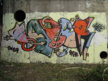 Graffiti Wall - Photo by 5483r143 (2014)