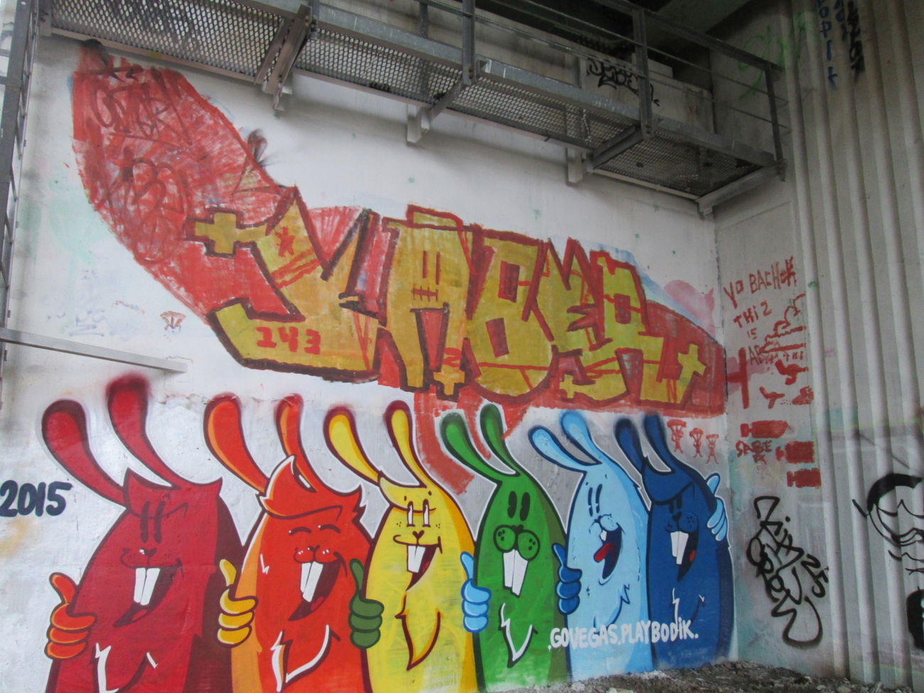 Graffiti Wall - Photo by 5483r143 (2015)