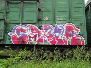 Graffiti Train - Photo by 5483r143 - freight (2017)