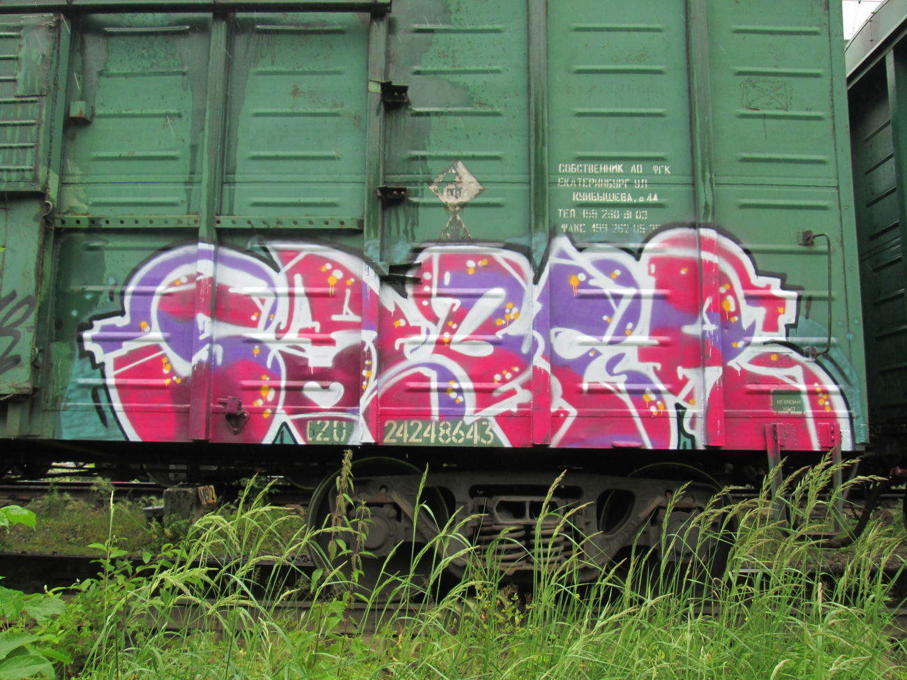 Graffiti Train - Photo by 5483r143 - freight (2017)