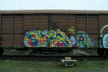 Graffiti Train - Photo by 5483r143 - freight (2017)