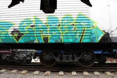 Graffiti Train - Photo by 5483r143 - freight, fr8 (2021)